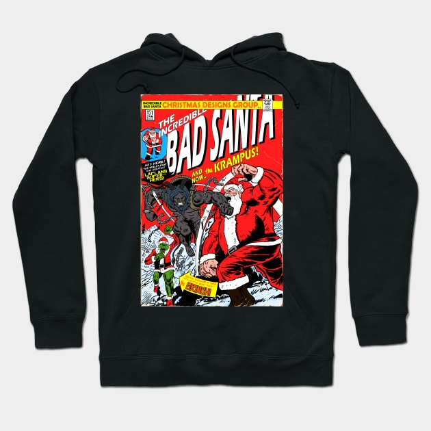 the incredible bad santa Hoodie by MarianoSan